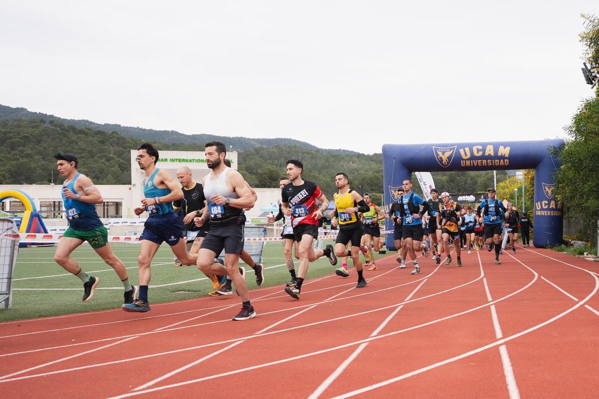 Un instante de la carrera por montaña 'ELIS El Valle Trail'.