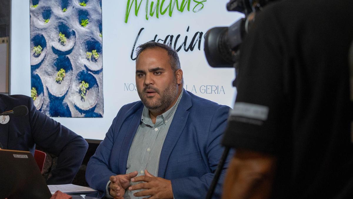 Samuel Martín, consejero de Medio Ambiente del Cabildo de Lanzarote.