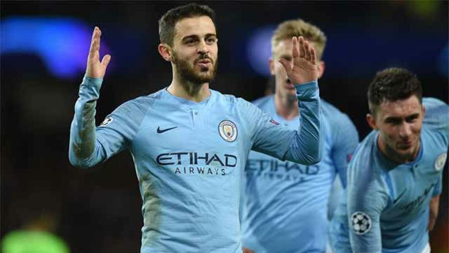 Bernardo Silva marcó y se sumó a la contundente victoria ante el Schalke