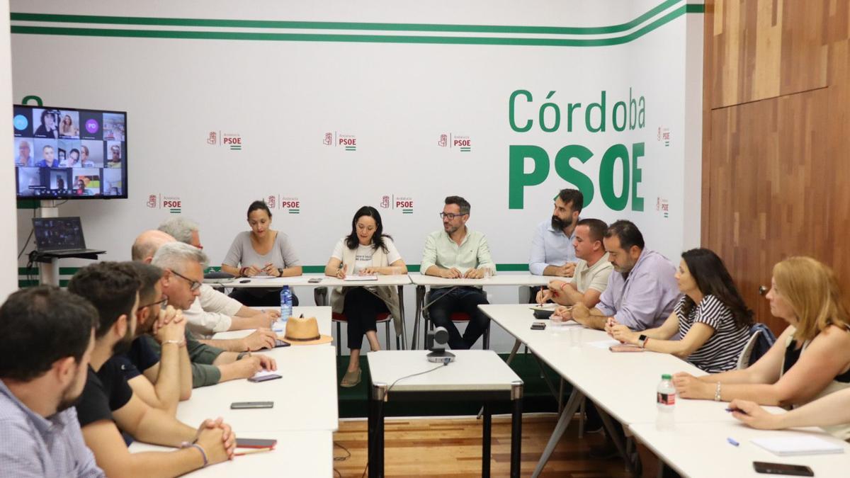 Rafi Crespín preside la ejecutiva provincial del PSOE de Córdoba.