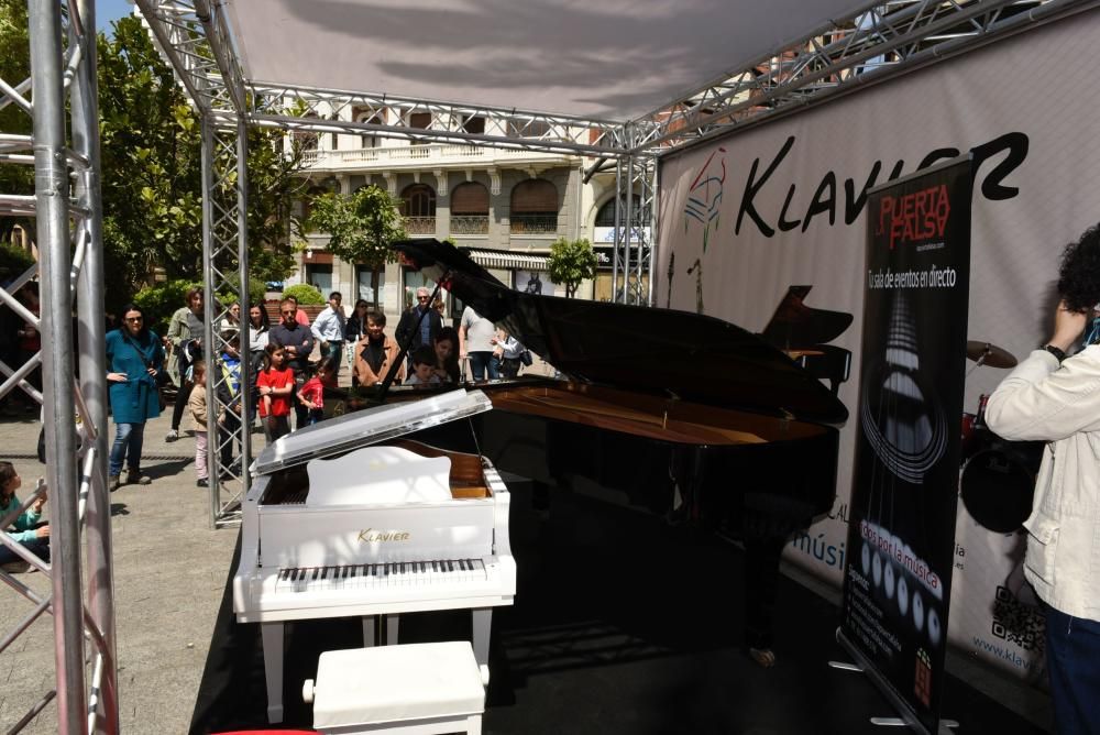 Pianos en las calles de Murcia