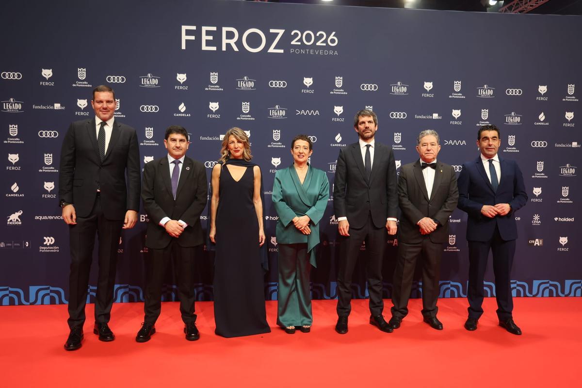 Autoridades en la alfombra roja de los Premios Feroz Autoridades en la alfombra roja de los Premios Feroz