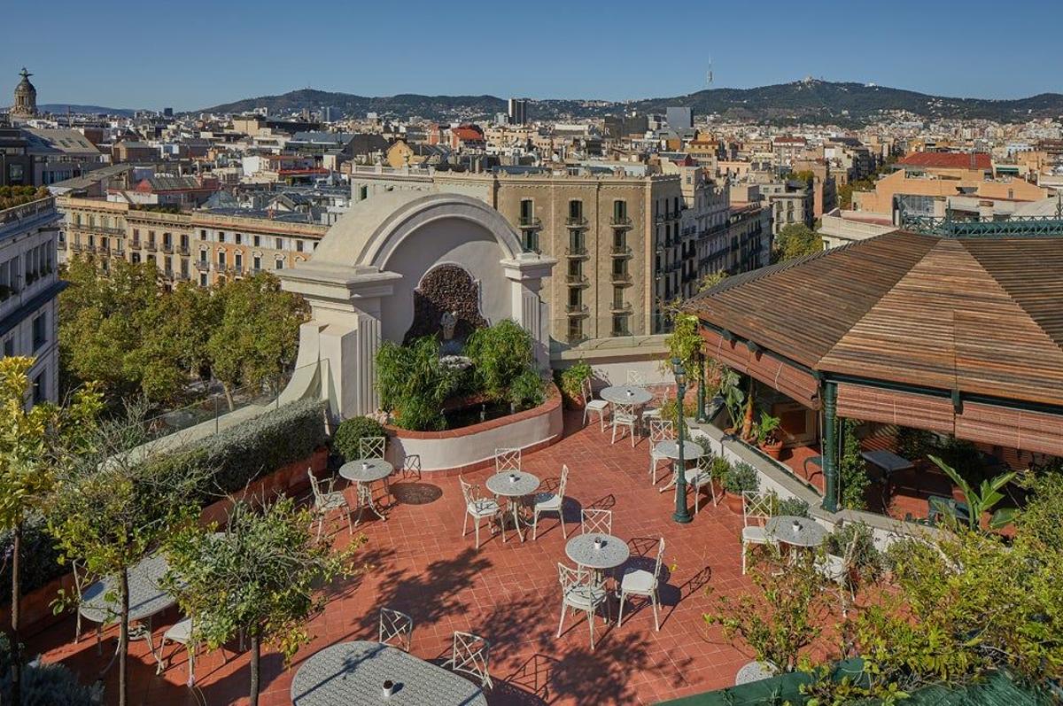 Terraza hotel Palace Barcelona