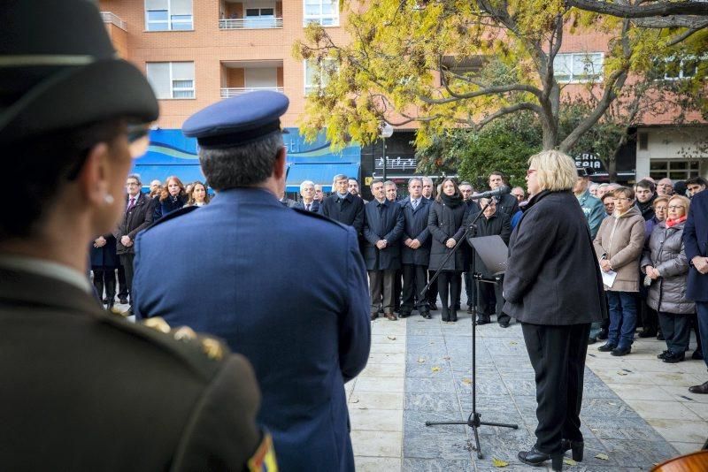 Homenaje a las víctimas de la casa cuartel de Zaragoza