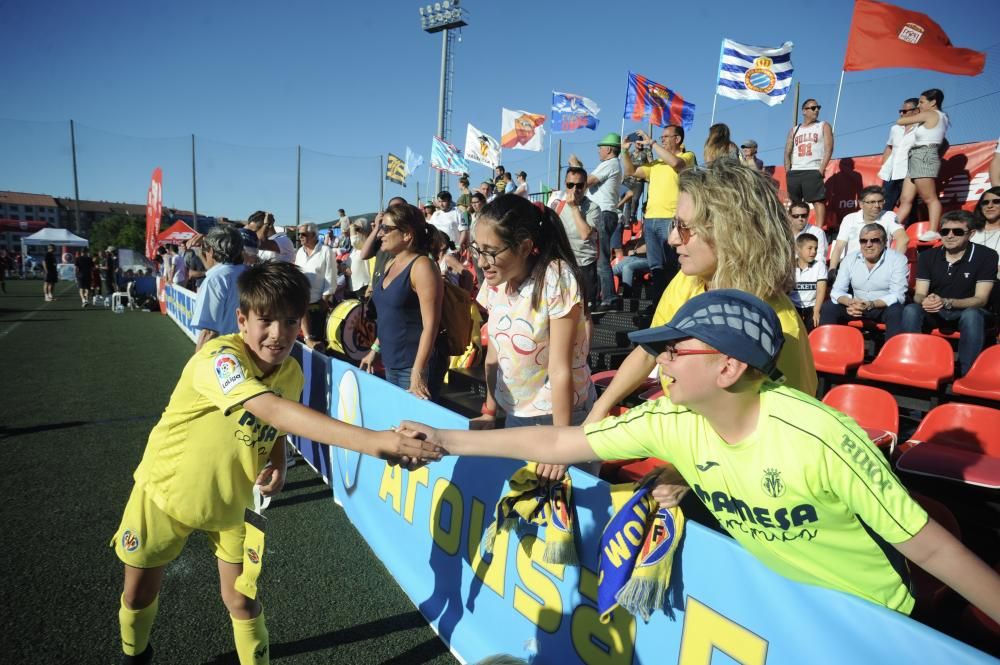 Los jóvenes del Submarino Amarillo doblegaron en la final a la Roma, que debutaba en el torneo.