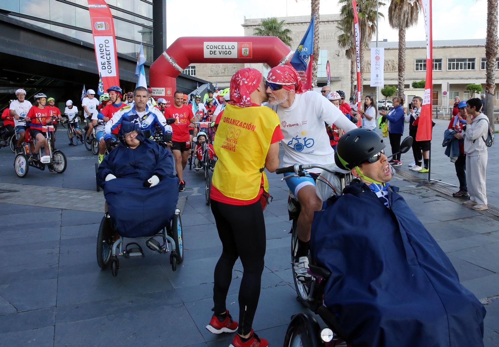 Una caminata contra la leucemia