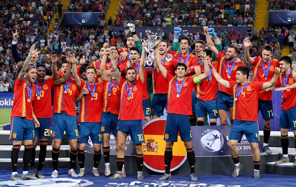 Final del Europeo sub 21: España - Alemania