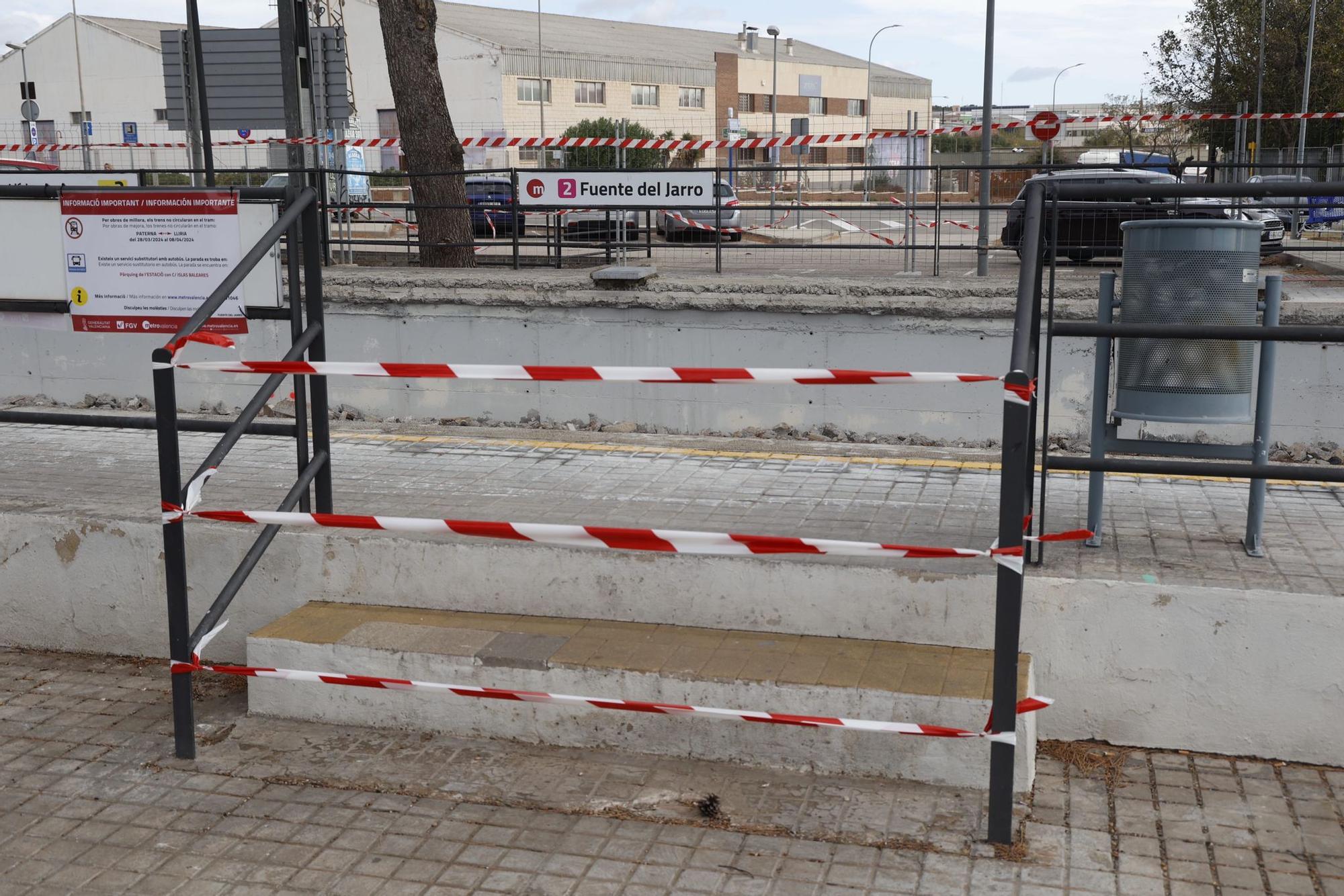 Comienzan las obras de la L2 que dejará sin metro durante 11 días a Fuente del Jarro