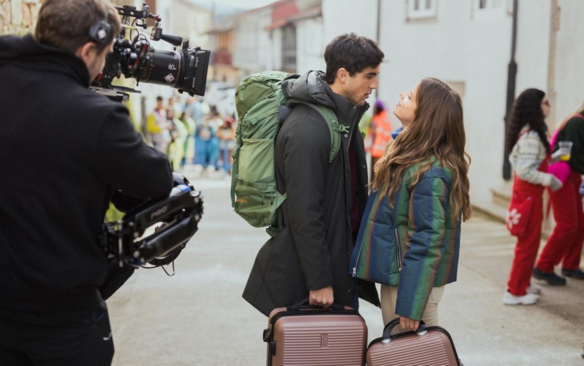 Ana Jara y Óscar Casas en "Me has robado el corazón".
