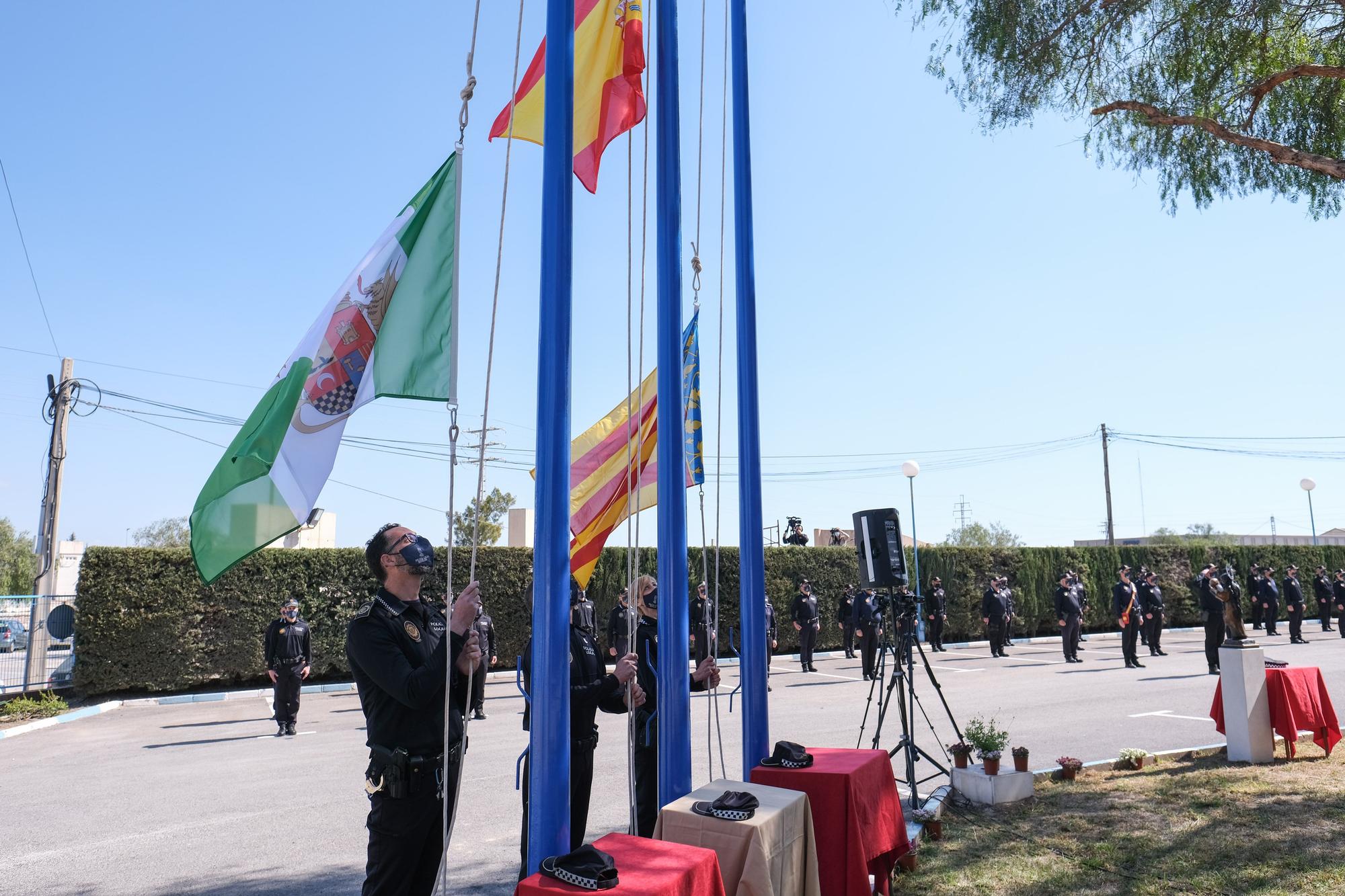 Novelda celebra el Día de la Policía Local en el 160 aniversario de su creación