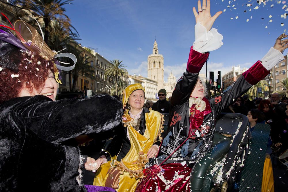 Cabalgata de las Reinas Magas en Valencia 2017