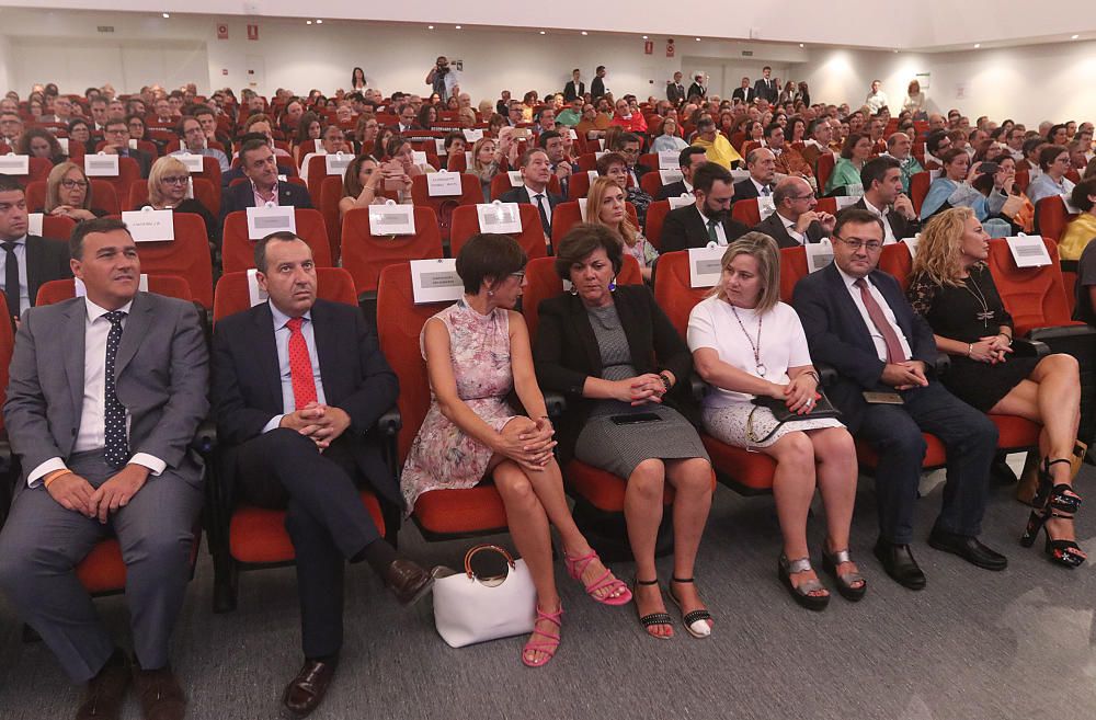 El rector de la Universidad de Málaga (UMA), José Ángel Narváez, defiende el valor de la universidad pública en la apertura del curso académico.