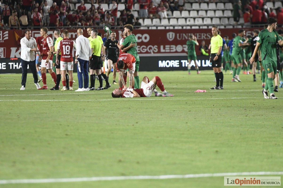 Así fue el encuentro del play off del Real Murcia y el Nástic en la lucha por el ascenso