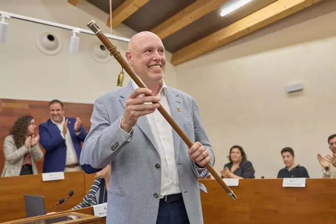 Les fotos de Sergi Mir, escollit nou alcalde de Caldes de Malavella