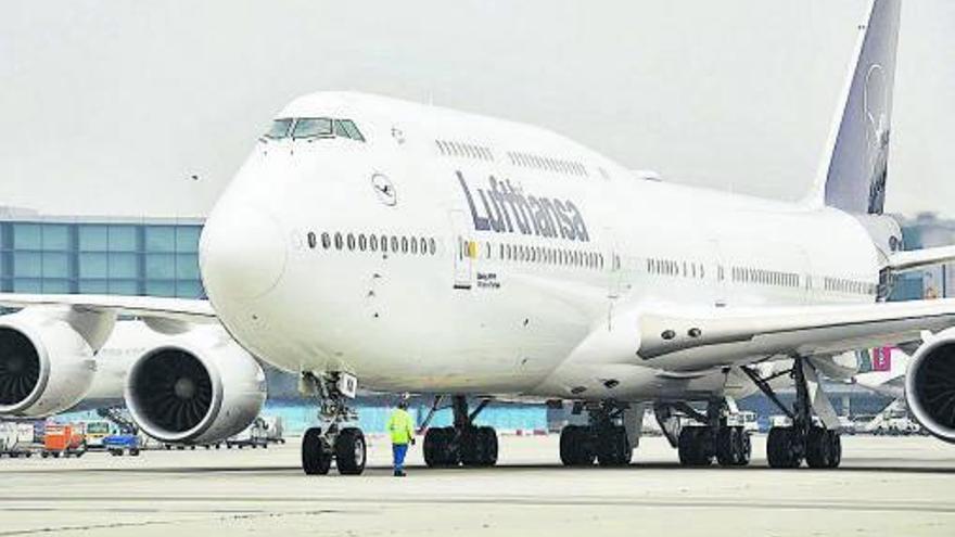 Diese Boeing 747-8 wird zum ersten Mal am 17. Juli von Frankfurt nach Palma fliegen. | FOTO: LUFTHANSA