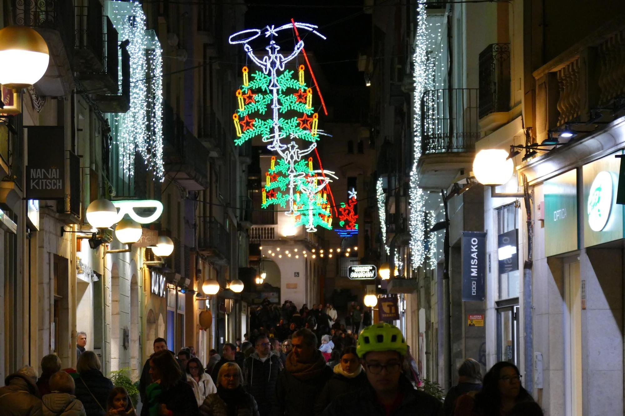 Figueres encén els llums de Nadal