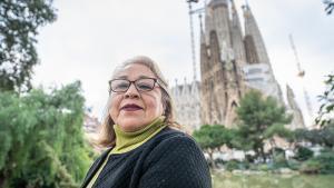 Jimena Tabascano, ecuatoriana en Barcelona.