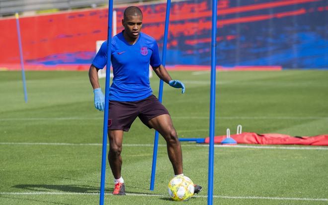 El primer entreno del FC Barcelona B