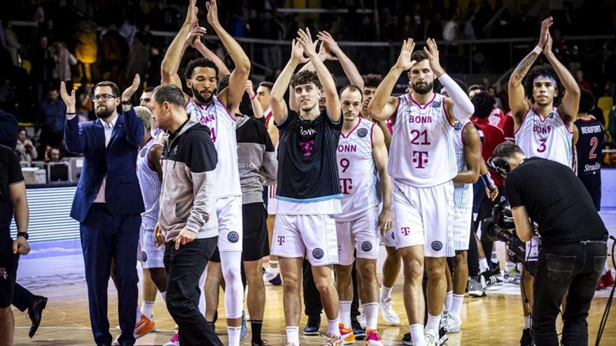 El Telekom Baskets Bonn será el rival del Unicaja este viernes en la semifinal de la Basketball Champions League.
