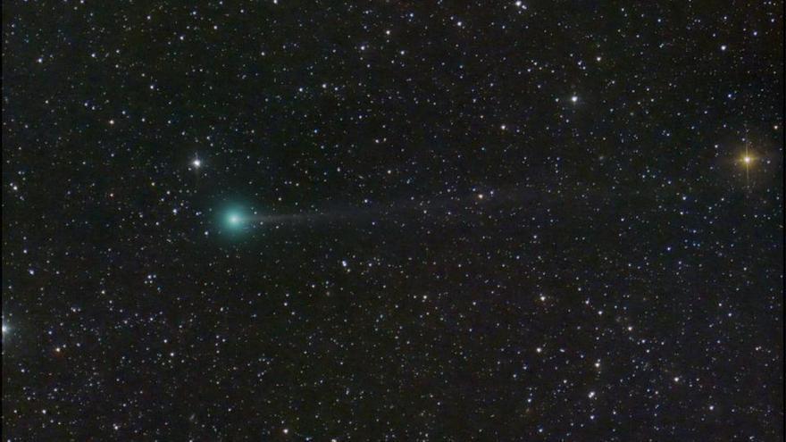 Der Komet Nishimura in einer Aufnahme der NASA.