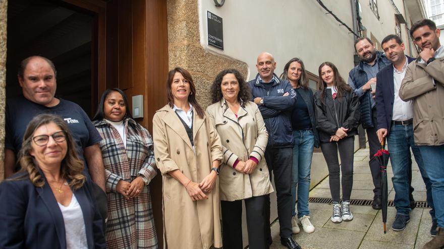 Alquiladas otras dos casas rehabilitadas en Betanzos: “Estoy muy contenta”