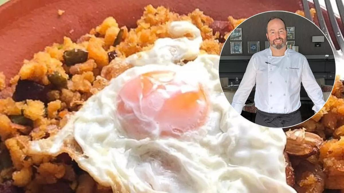 Francisco Romero, jefe de cocina del Parador de Cáceres.