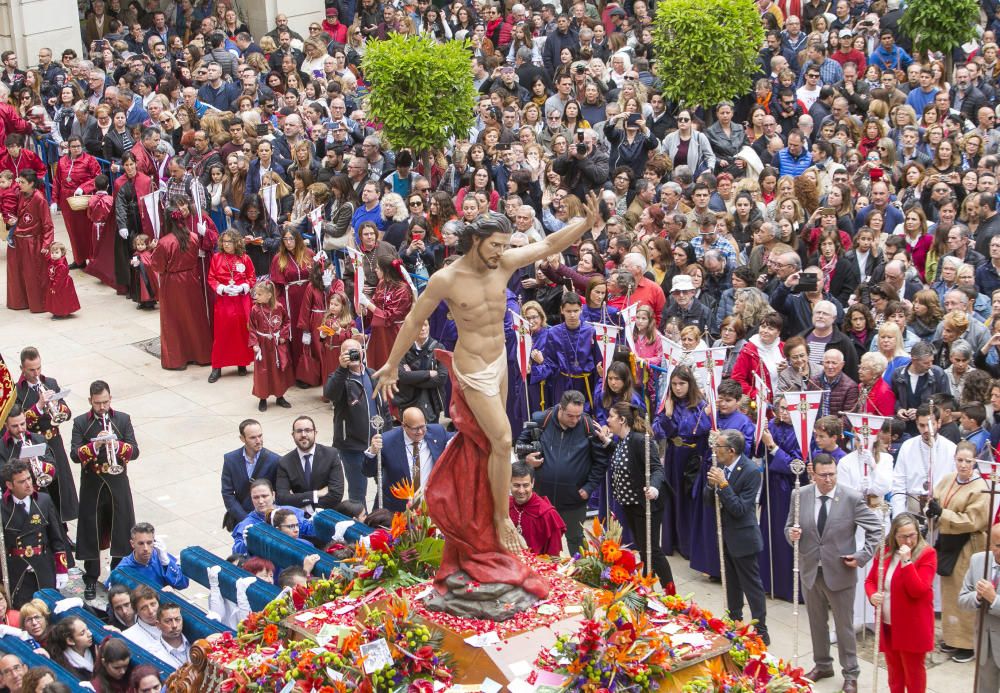 El Encuentro no procesiona en Alicante el Domingo de Resurrección.