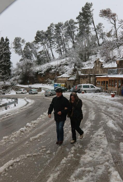 Los Montes de Málaga, cubiertos de nieve