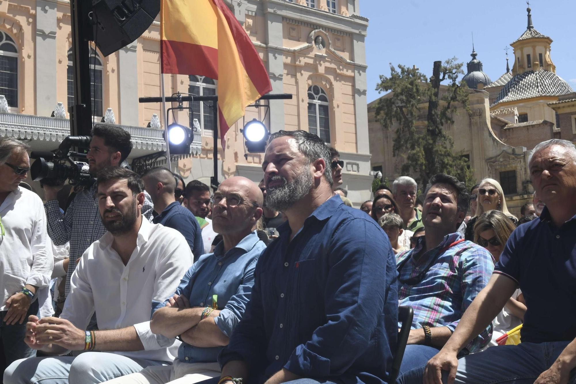 Acto de Santiago Abascal y Jorge Buxadé en Murcia