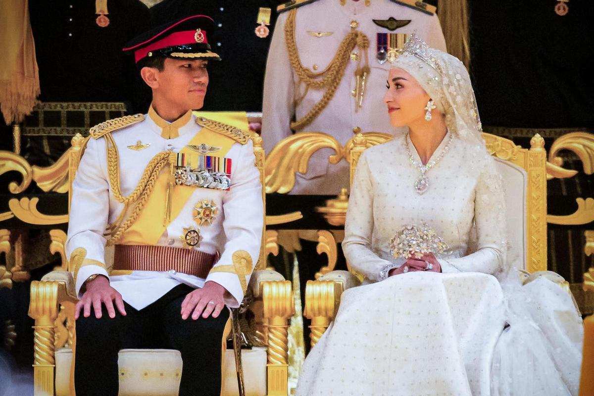 La boda de 10 días de duración del príncipe Abdul Mateen de Brunei