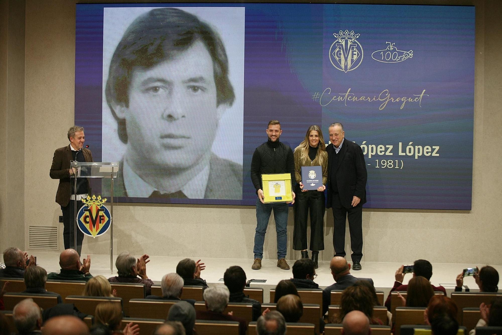 El homenaje a sus presidentes culmina los actos por el centenario del Villarreal