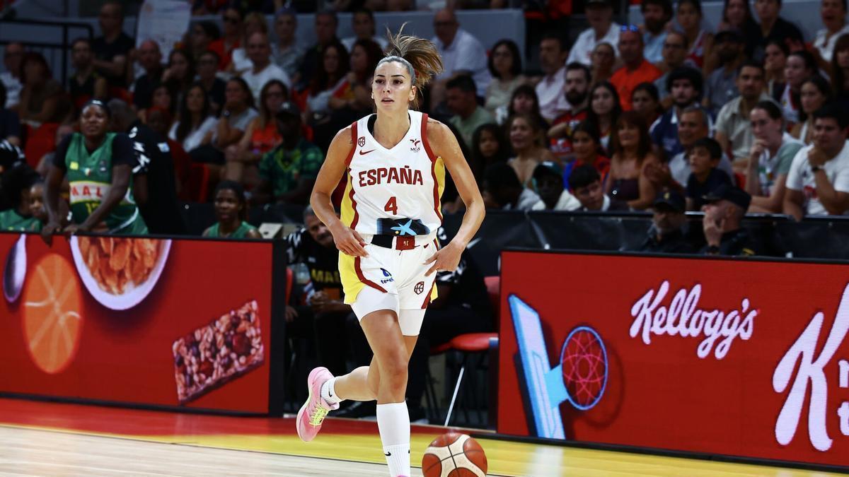 Alerta amarilla por lluvia de triples en Zaragoza: la crónica del España-Mali