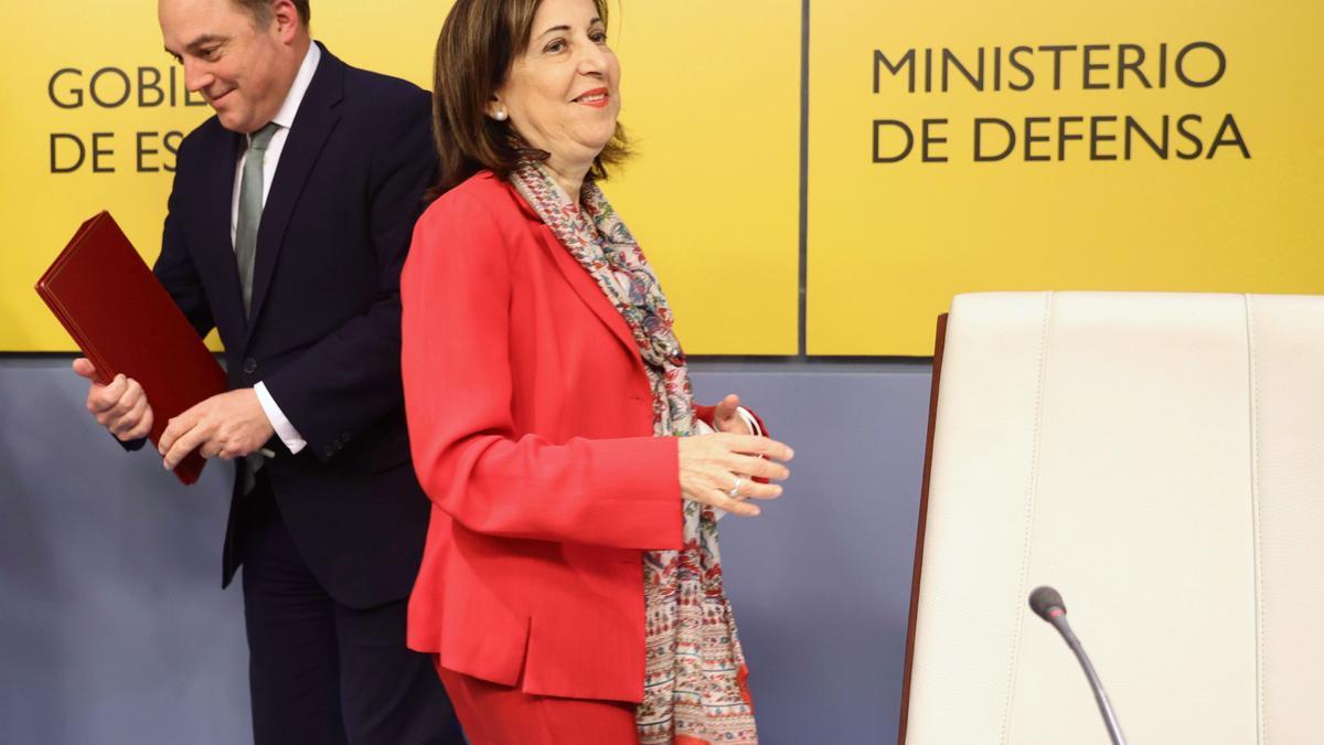 La ministra de Defensa, Margarita Robles