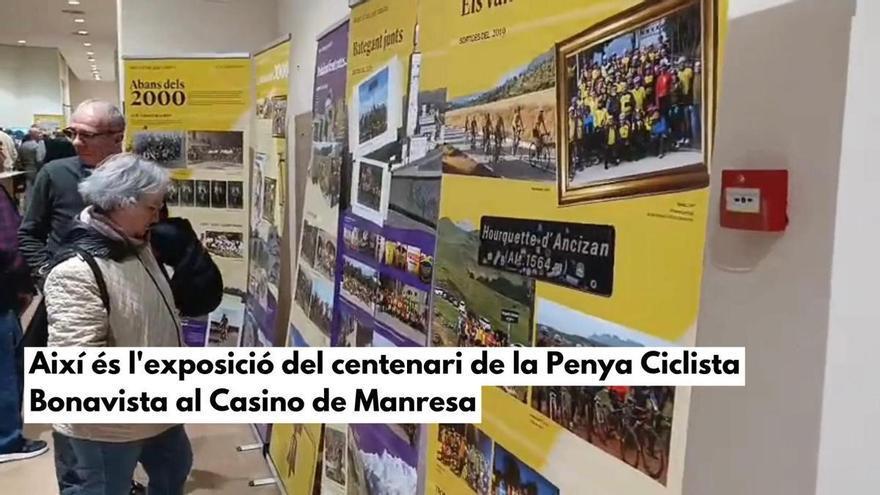 Així és l'exposició del centenari de la Penya Ciclista Bonavista