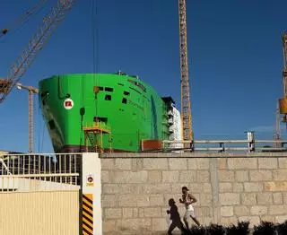 Un lord inglés acampa en Beiramar: Armón Vigo descubre al «Staffordshire», el primer buque de eólica marina del naval gallego