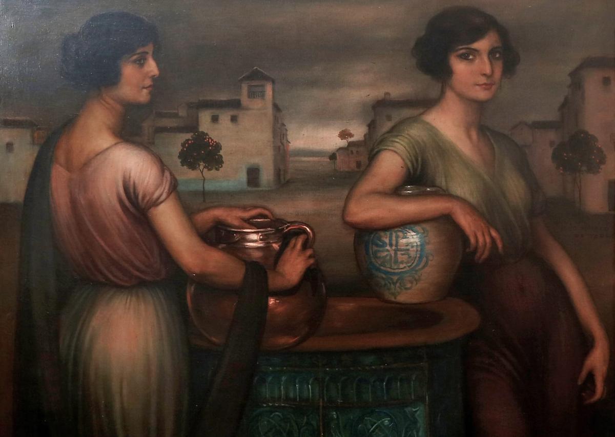 La obra 'Samaritanas' que ha comprado el Bellas Artes de València.