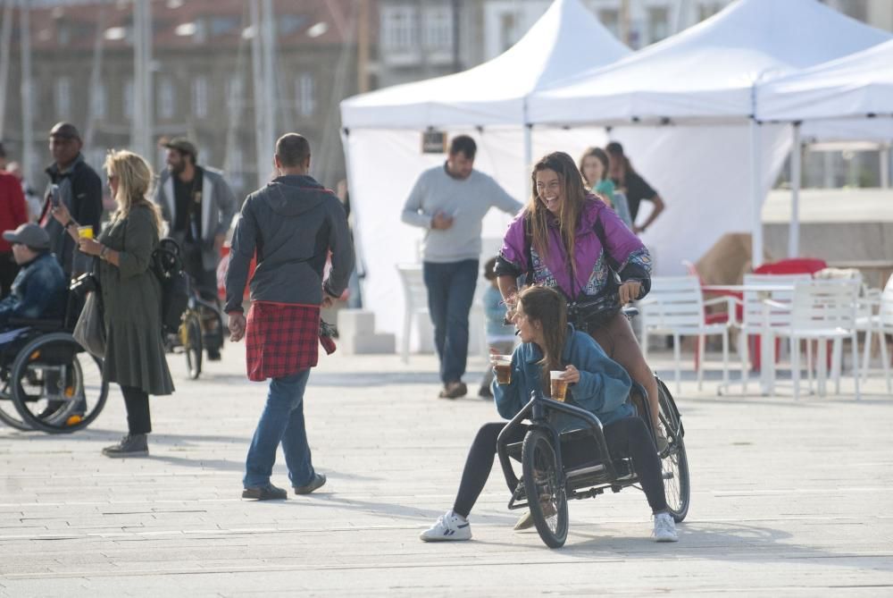 Los mensajeros se apuntan a las carreras en bicicleta