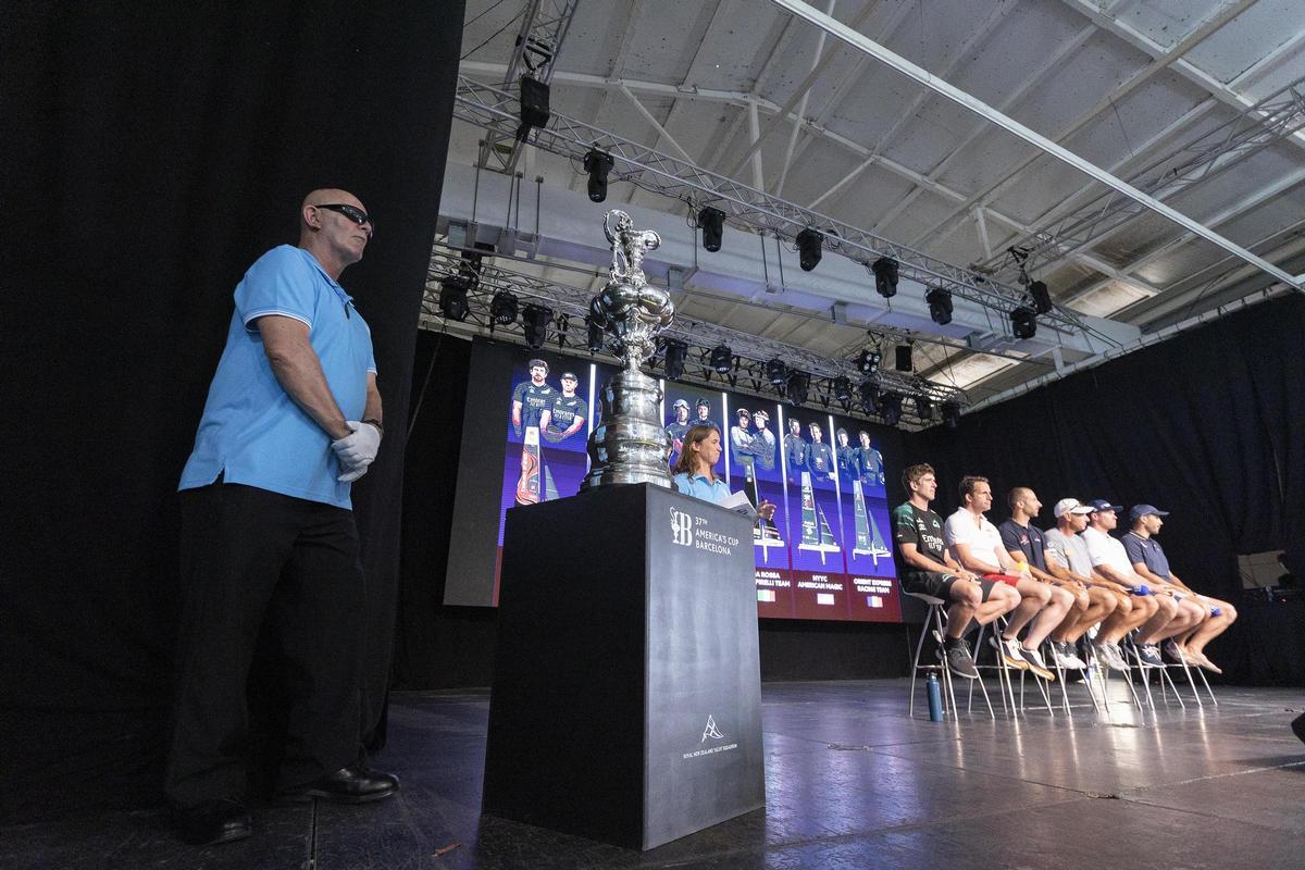 La Copa América de vela iza las velas en Vilanova i la Geltrú