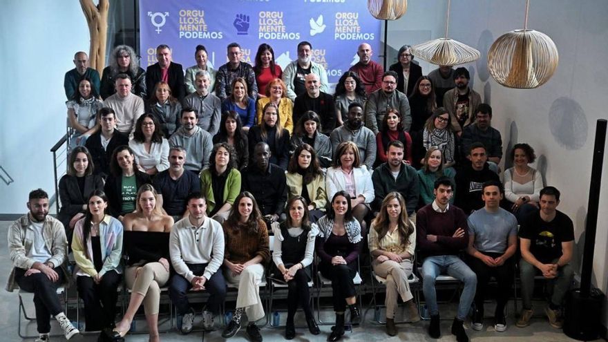 Ione Belarra da a su candidatura un toque murciano