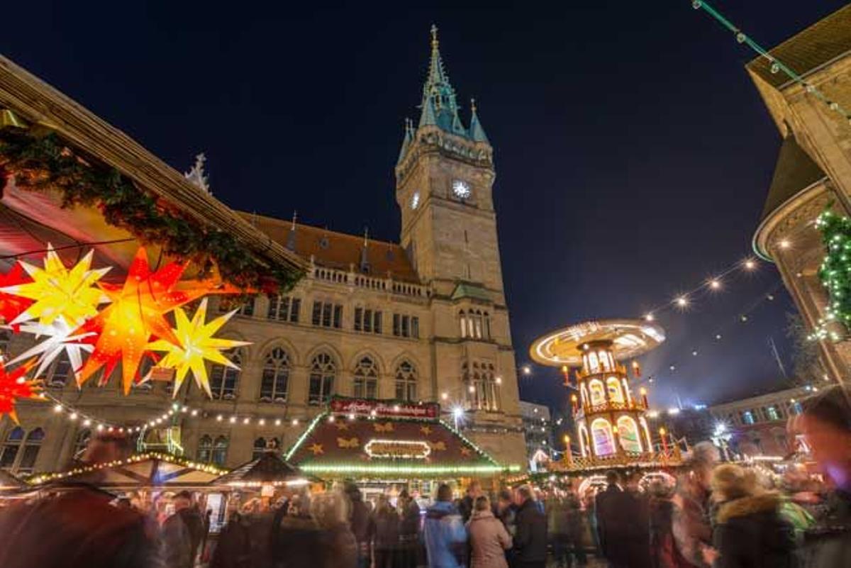 Otro de los mercadillos en las calles aledañas a Marienplatz