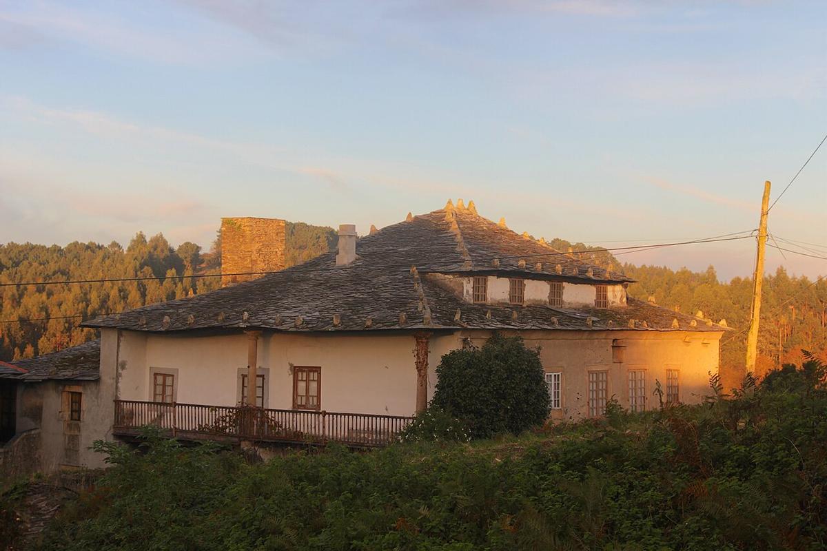 Palacio de Camposorio en Navia, Asturias.
