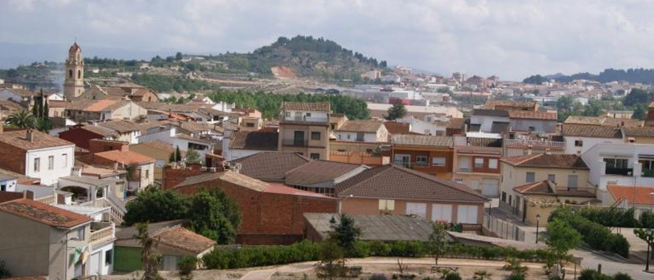Vista general de Ràfol de Salem, en la Vall d’Albaida.  | LEVANTE-EMV