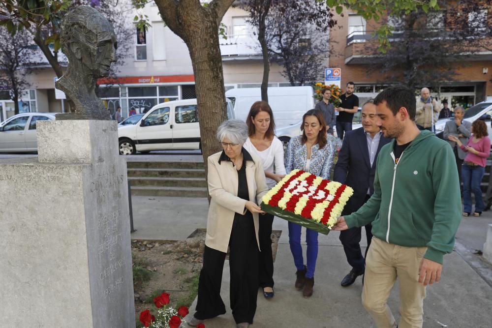 Girona homenatja la figura de Lluís Companys