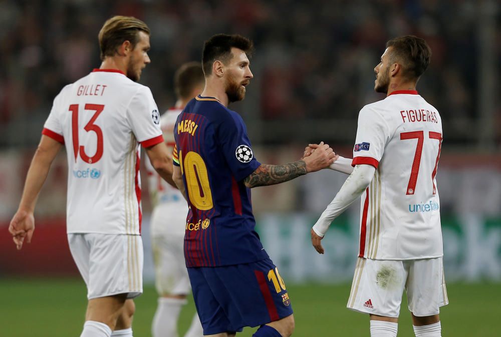 Champions: Olympiacos - Barcelona