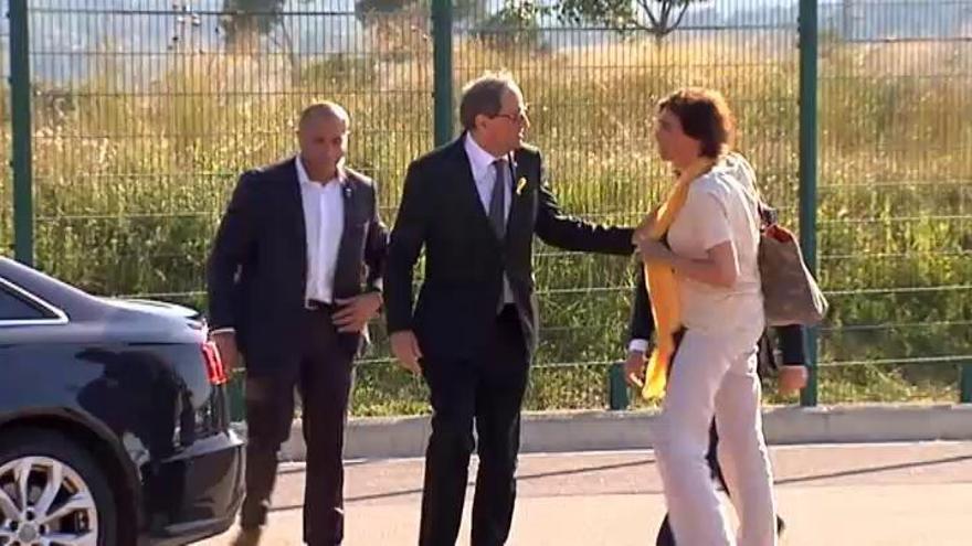 Torra visita a Junqueras, Romeva y los Jordis en la cárcel