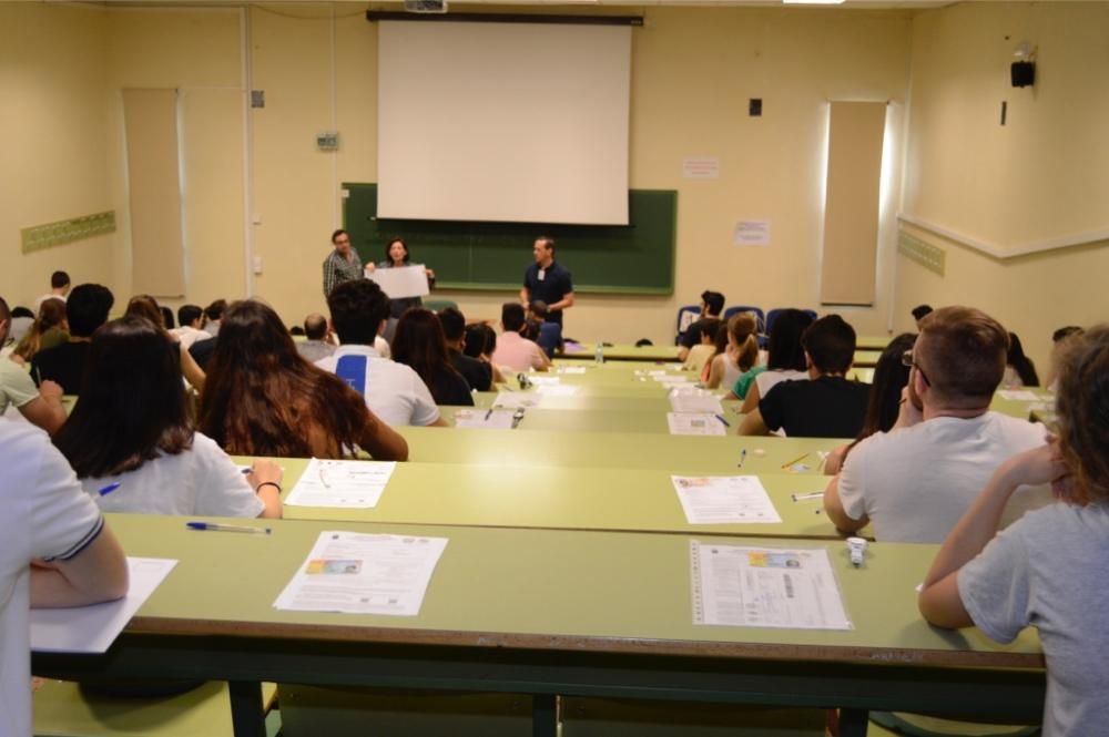 Arranca la Selectividad en Murcia