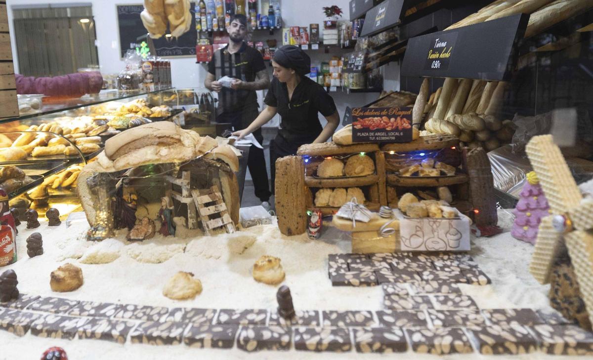 Escaparates navideños en la Zona Norte de Alicante