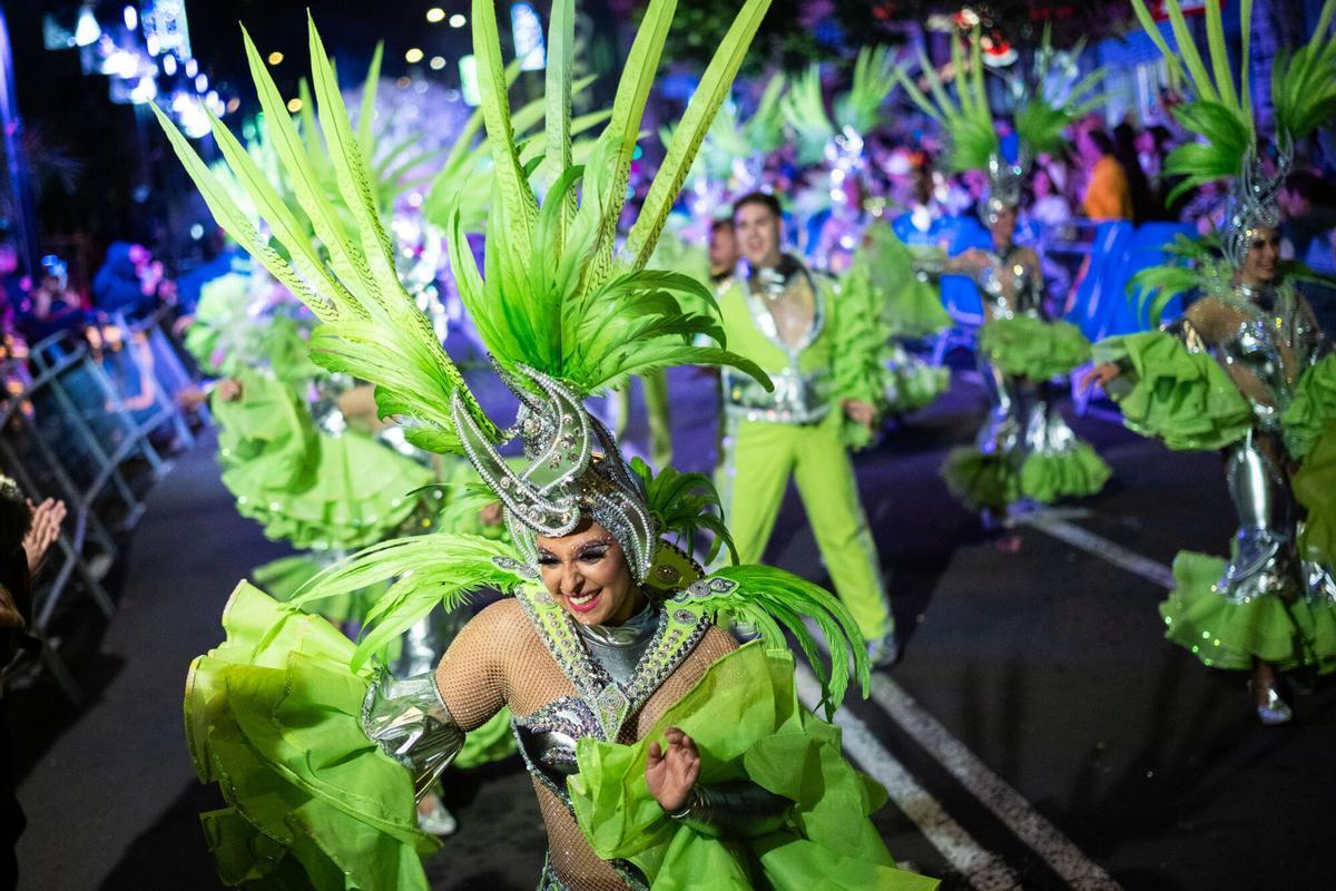 La Cabalgata anunciadora del Carnaval de Santa Cruz de Tenerife 2026