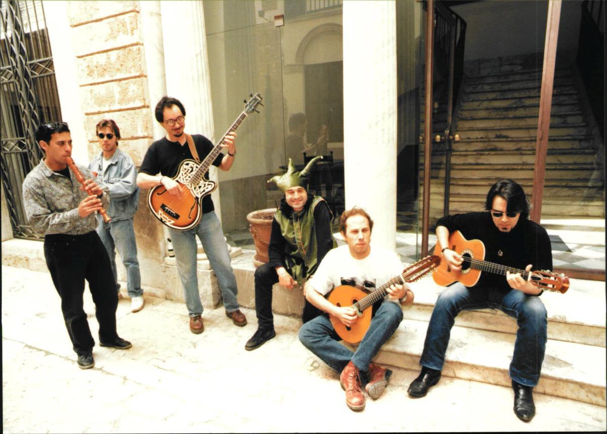 Daniel y la Quartet de Baño Band, en la antigua sede de SGAE, en la calle Sant Jaume