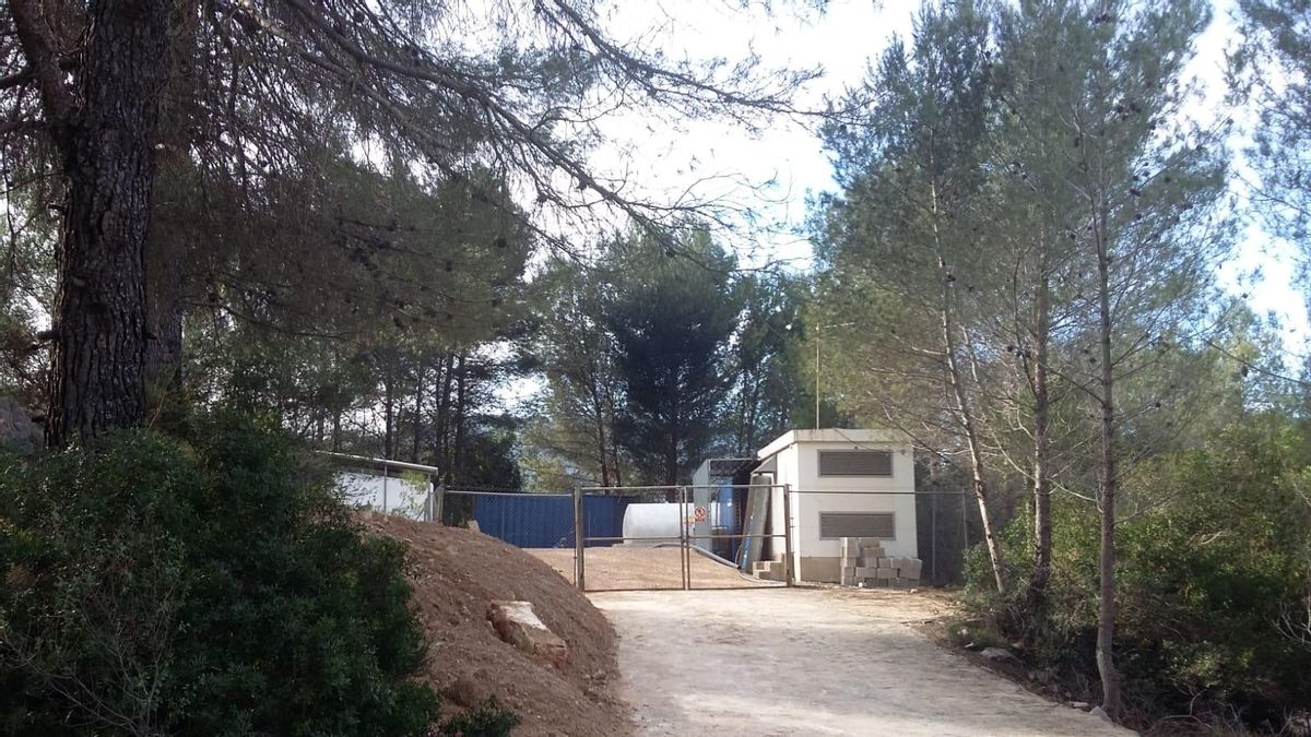 Los pozos de agua de la Mancomunitat en el Pla de la Font de Villalonga.